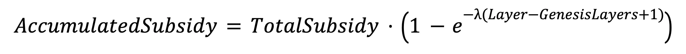 subsidy-formula